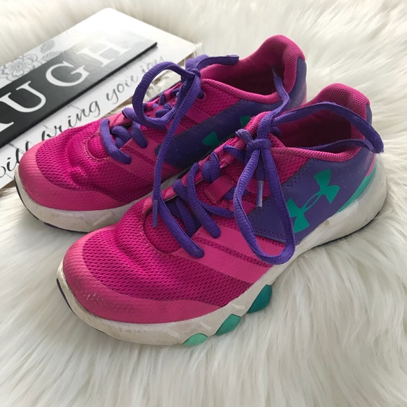 under armour pink sneakers